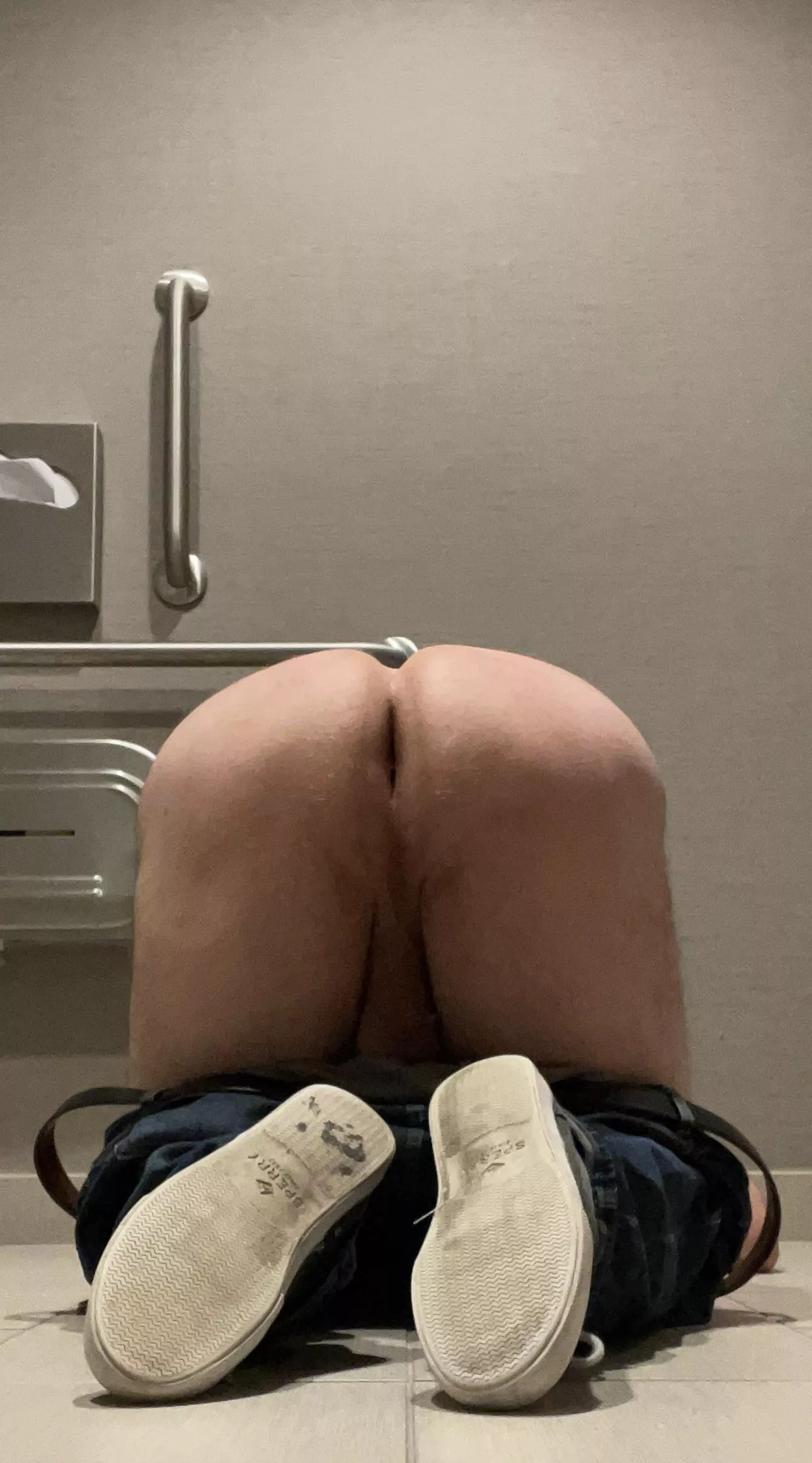 I’ll be in the office bathroom waiting