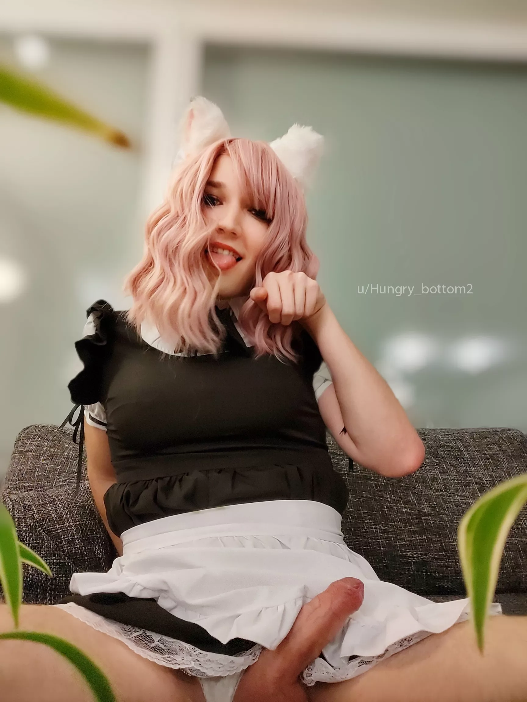 I'll take blowjobs as a payment for my maid services