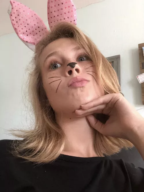 I’m a little snow bunny