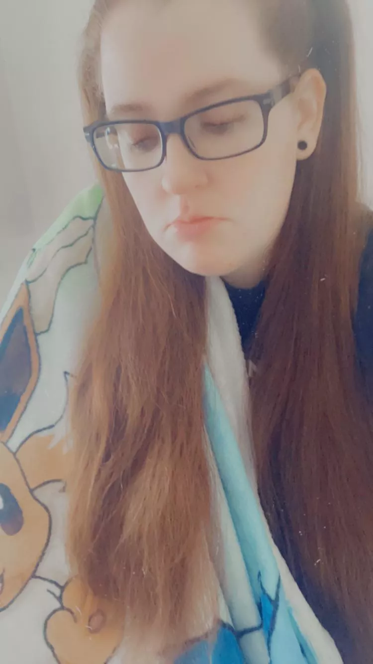 I’m a sad princess today. Got my blankie and now I’m not going anywhere.