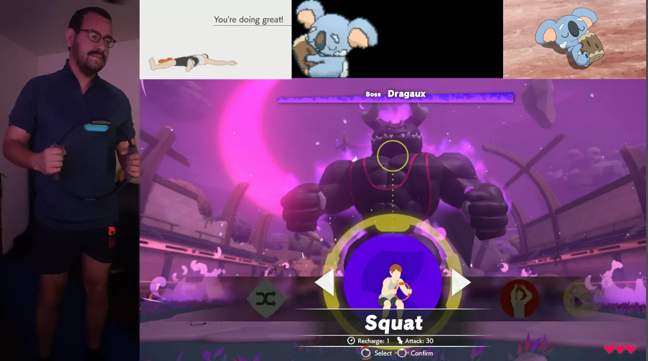 I'm doing a ringfit stream tonight on twitch if anyone wants to watch me struggle :( I'm doing a ringfit stream tonight on twitch if anyone wants to watch me struggle :(