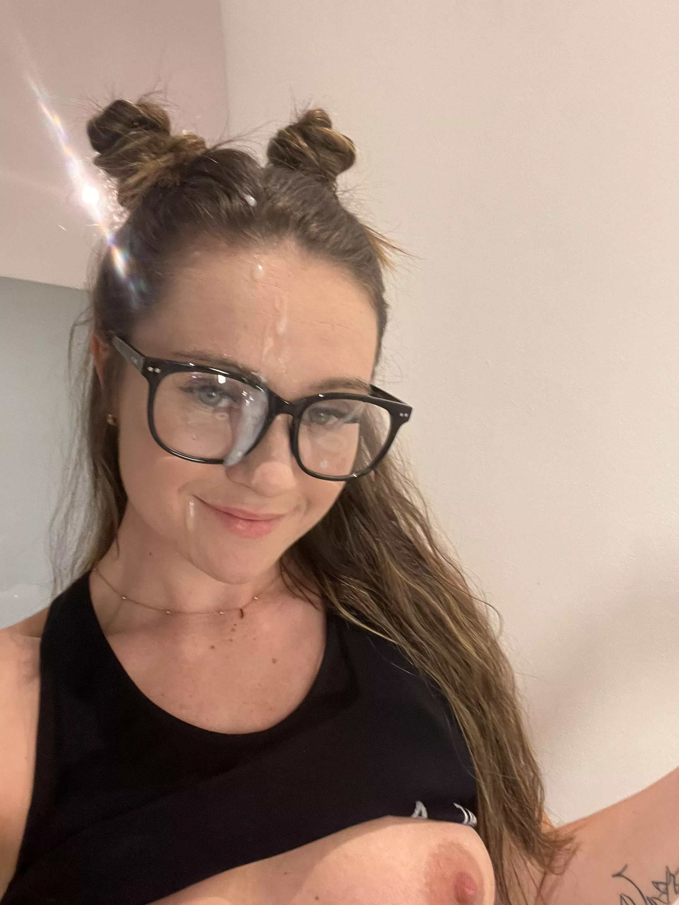 I’m happiest when covered