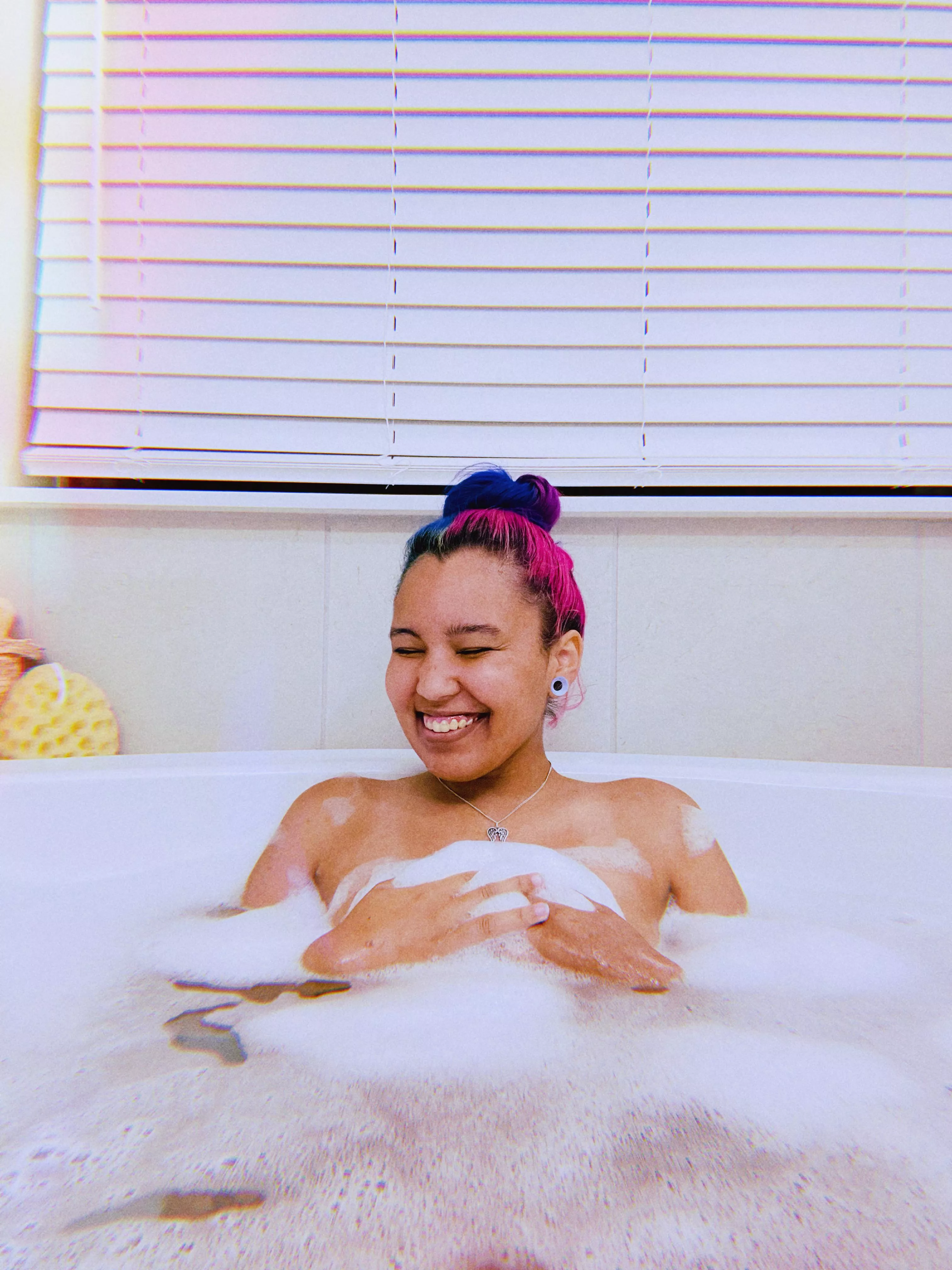 I’m mentally still in this bubble bath