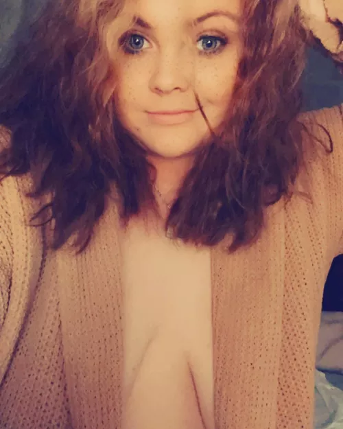 I’m not wearing a bra today