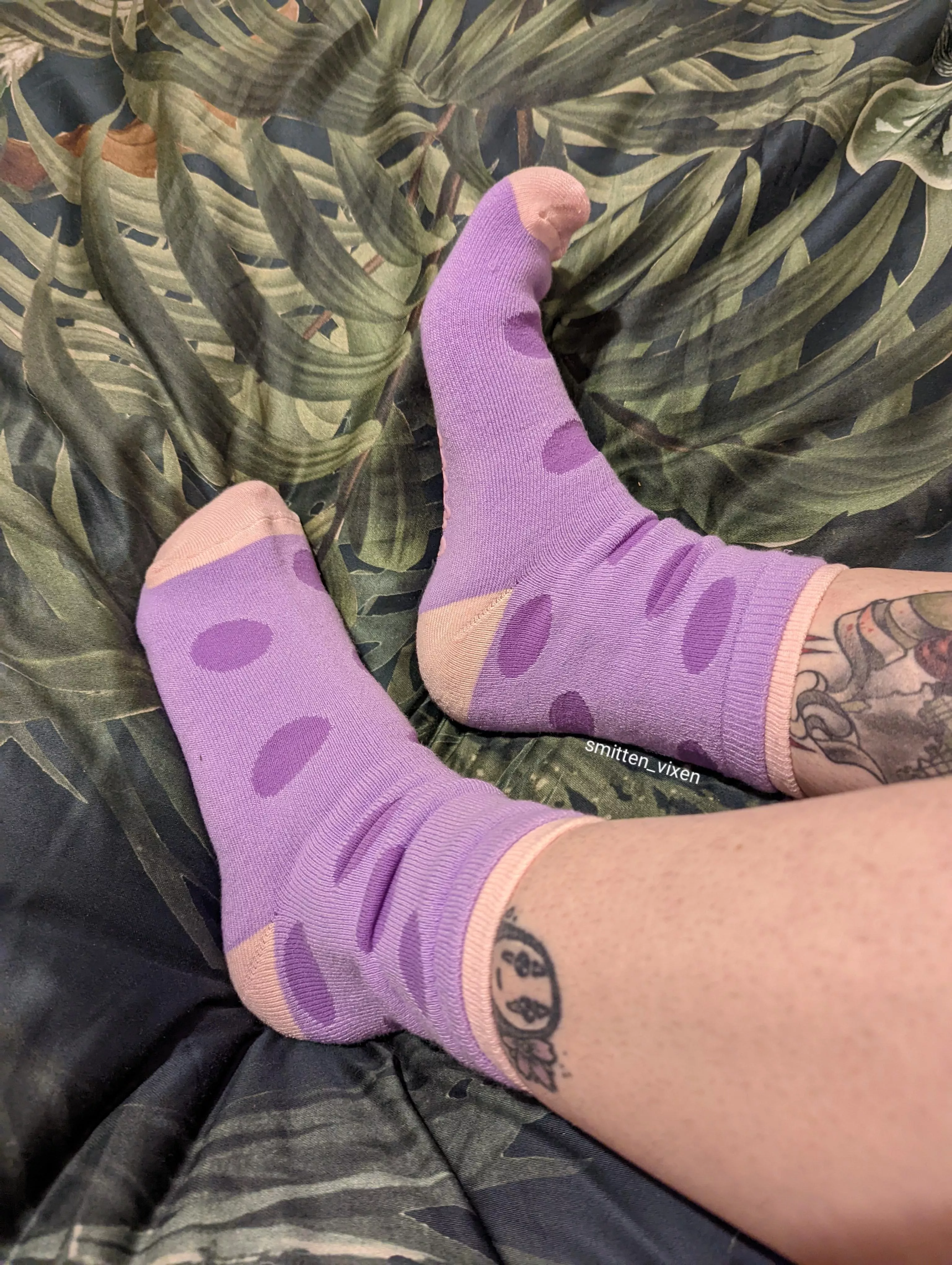 I'm not wearing anything else...