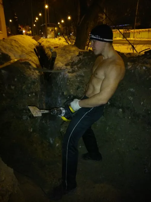 I'm ready to hammer with my jackhammer everything I see in front of me