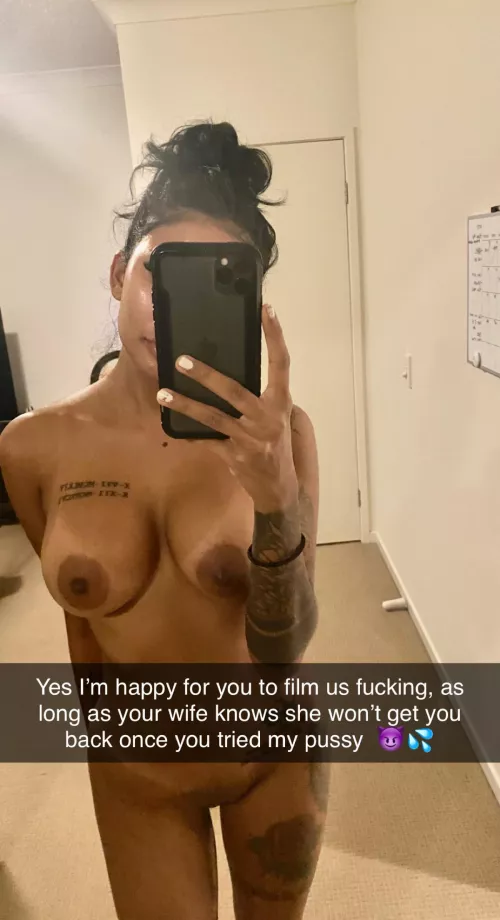 I’m up for the task as long as your wife knows the risk 😈