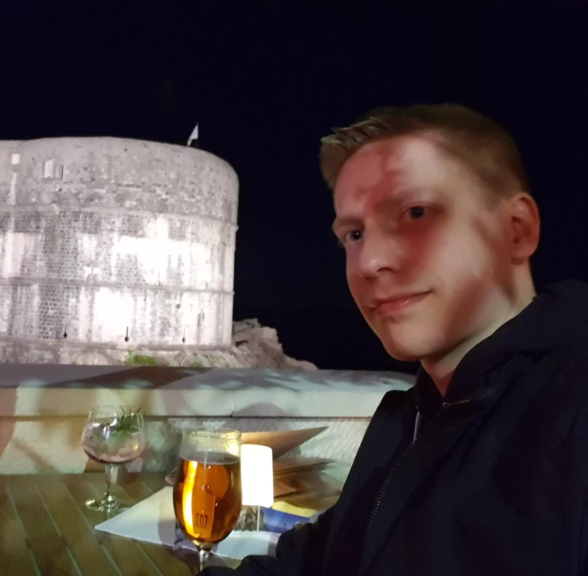 In front of a castle in Croatia where they did many Game of Thrones scenes π In front of a castle in Croatia where they did many Game of Thrones scenes π