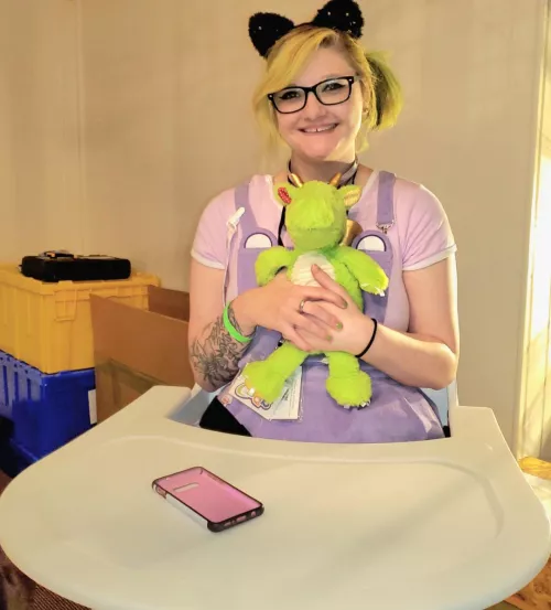 Indy dreamworld had a highchair built for big babies🥺 I was in love