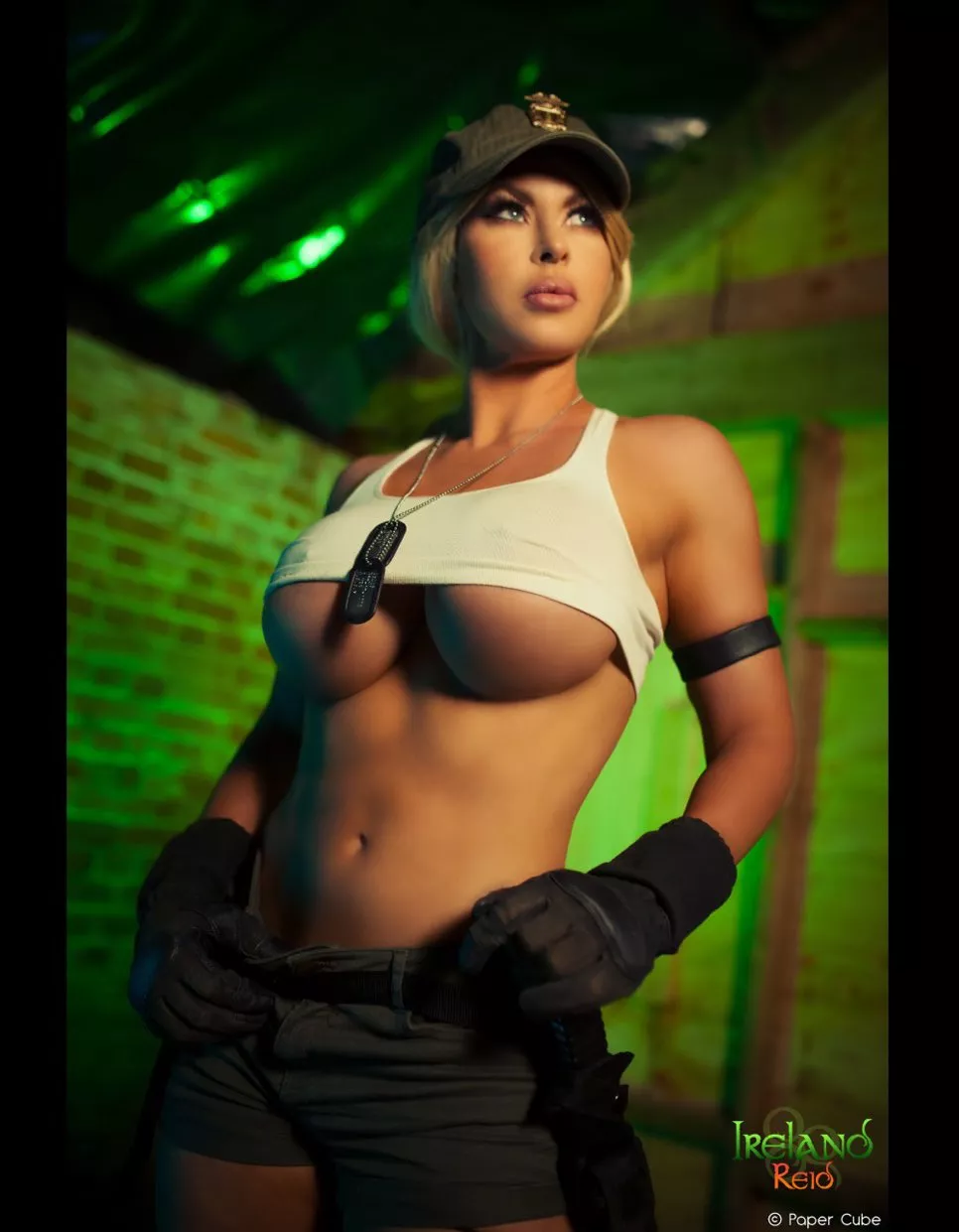 Ireland Reid as Sonya Blade Ireland Reid as Sonya Blade
