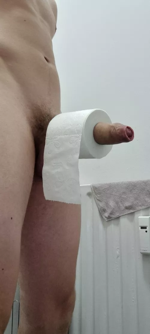 Is anyone looking for a thick uncut toilet paper holder?