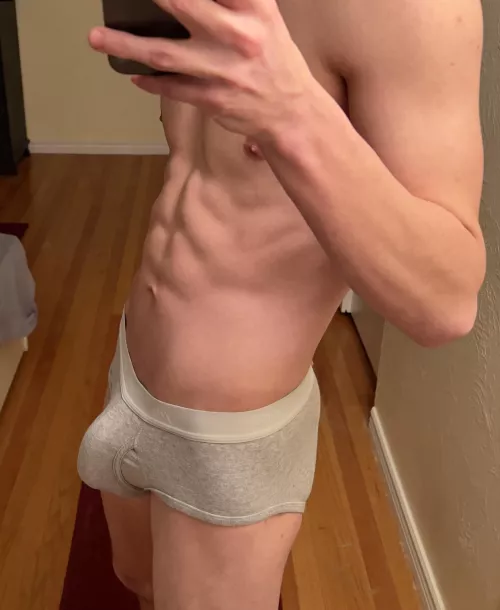 Is it just me, or do these briefs make my bulge look big 😳