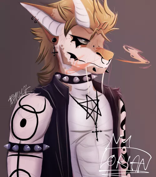 It was supposed to be a rough sketch, not even colored