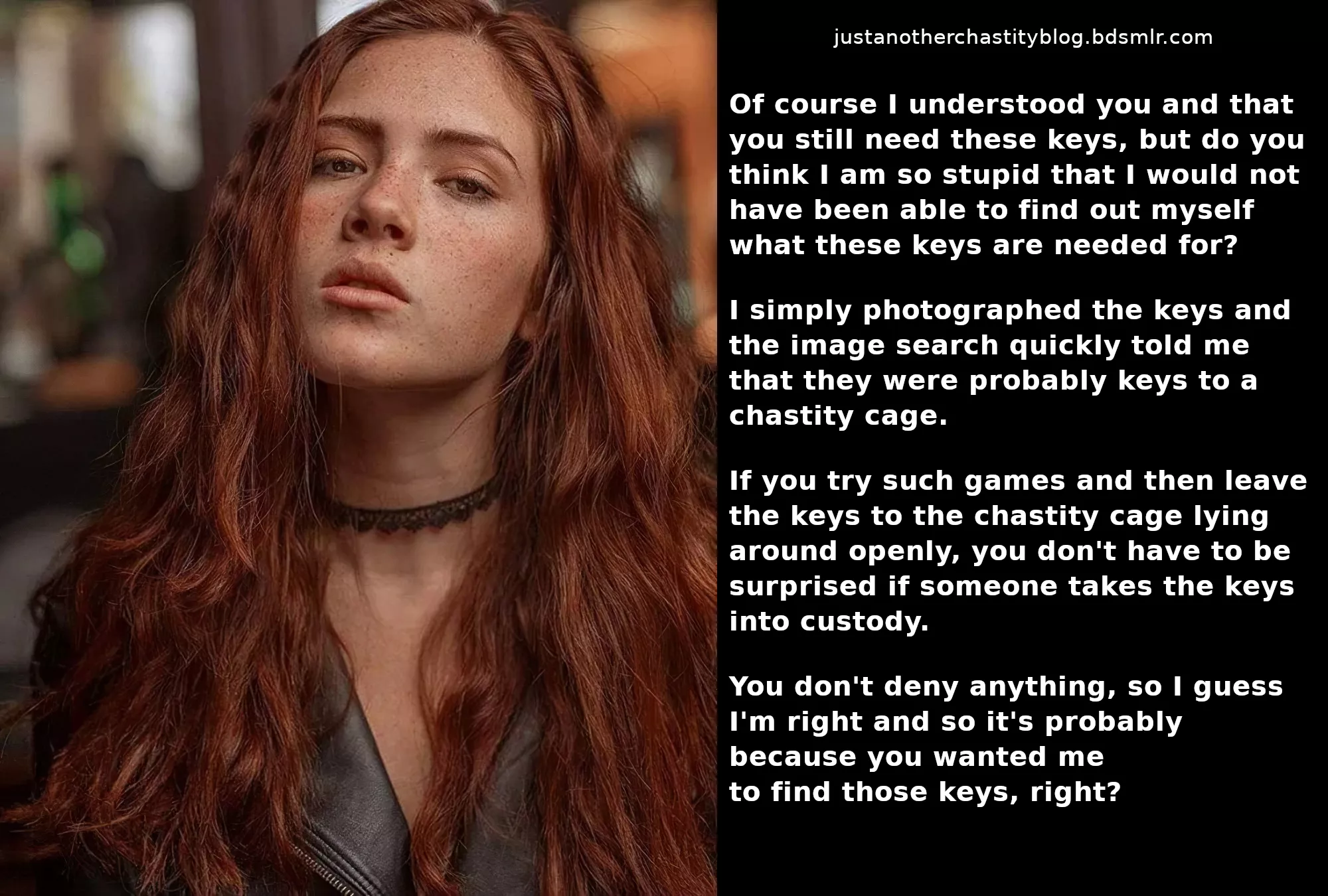 It's a dangerous game you're playing!