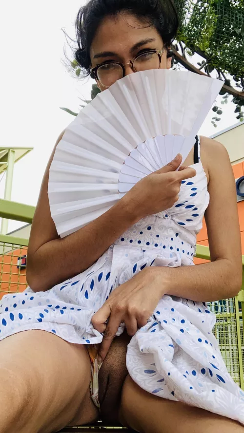 Itβs a little hot out here