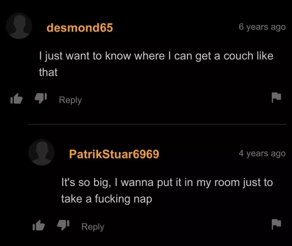 It’s a really nice couch