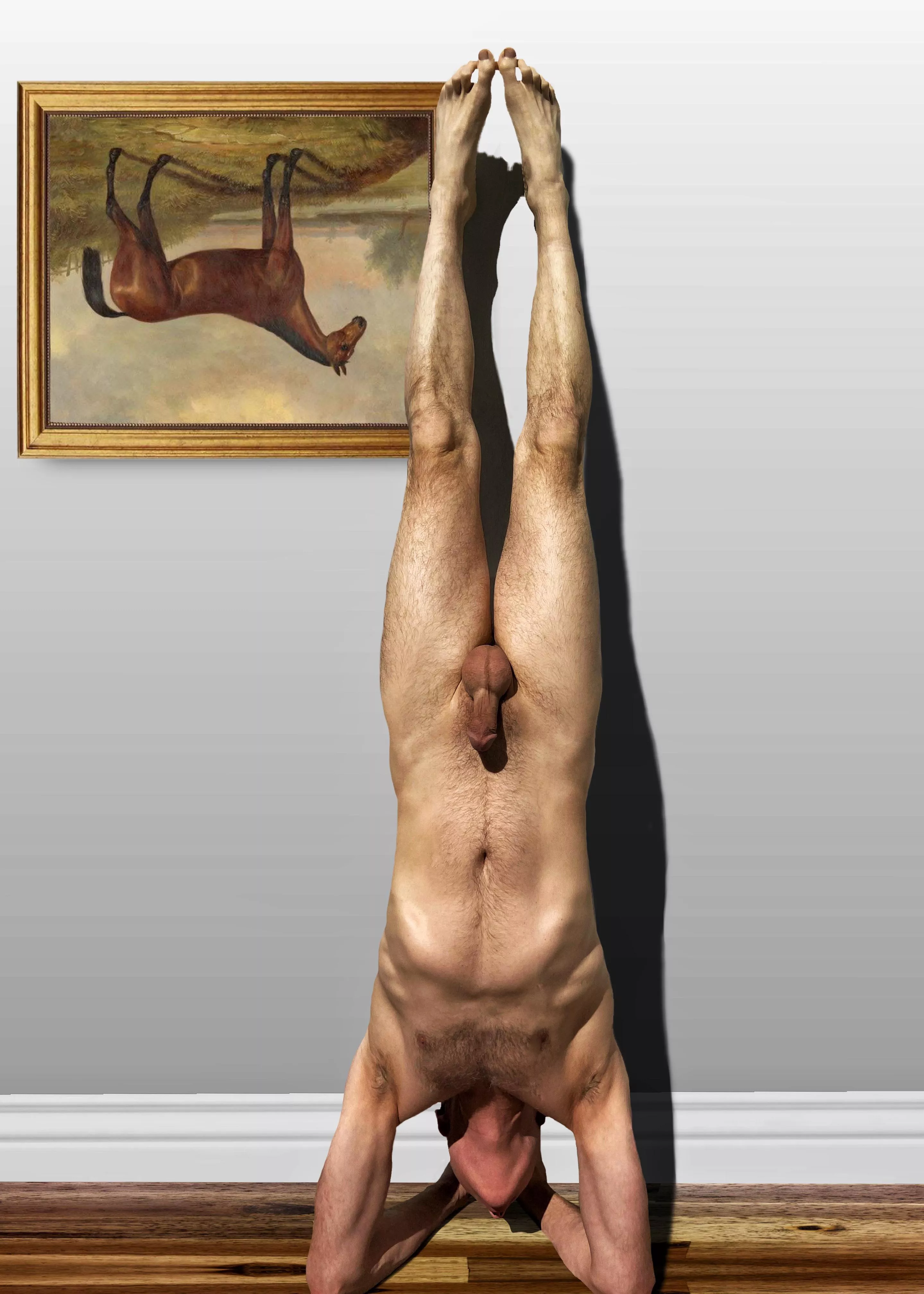 It’s an upside down world