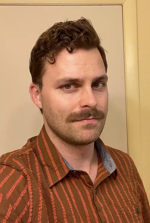 Itβs Beardstache Season π³οΈβπ