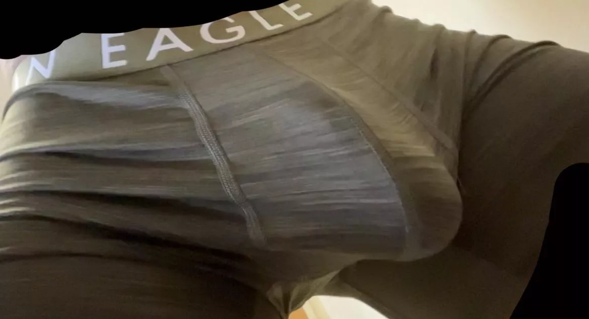 its hot outside, if we hangout could I chill around you in just my underwear?