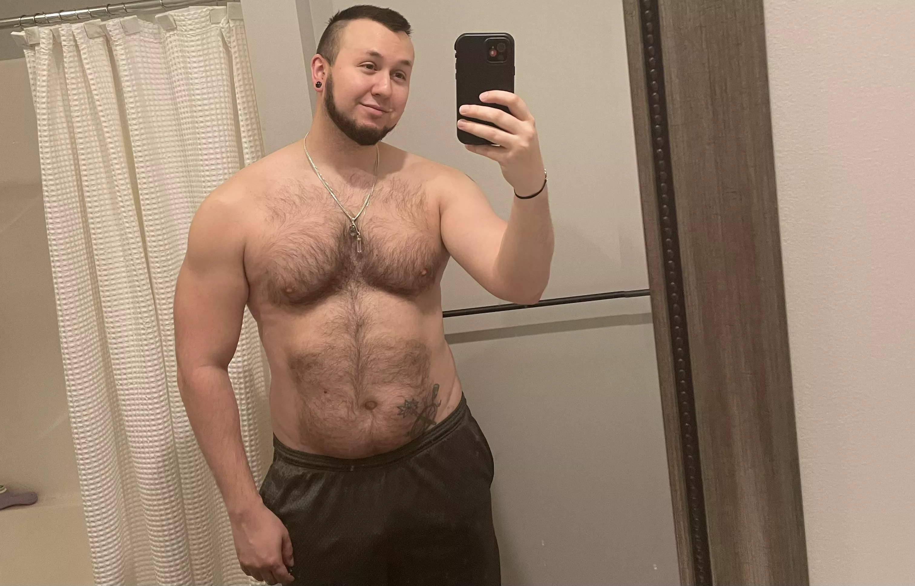 It’s okay to get down about your body. But don’t stay down for long! 😊 if my love handles and belly offend u then don’t look my way 😋