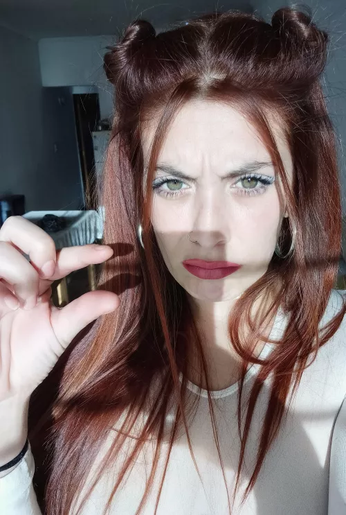 🥺🤏🏻It’s sad that you think you’ll ever please a woman with that little clitty🤏🏻🥺[domme]