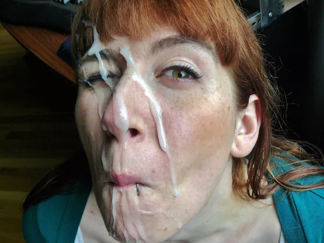 It's that jizzed ginger again!