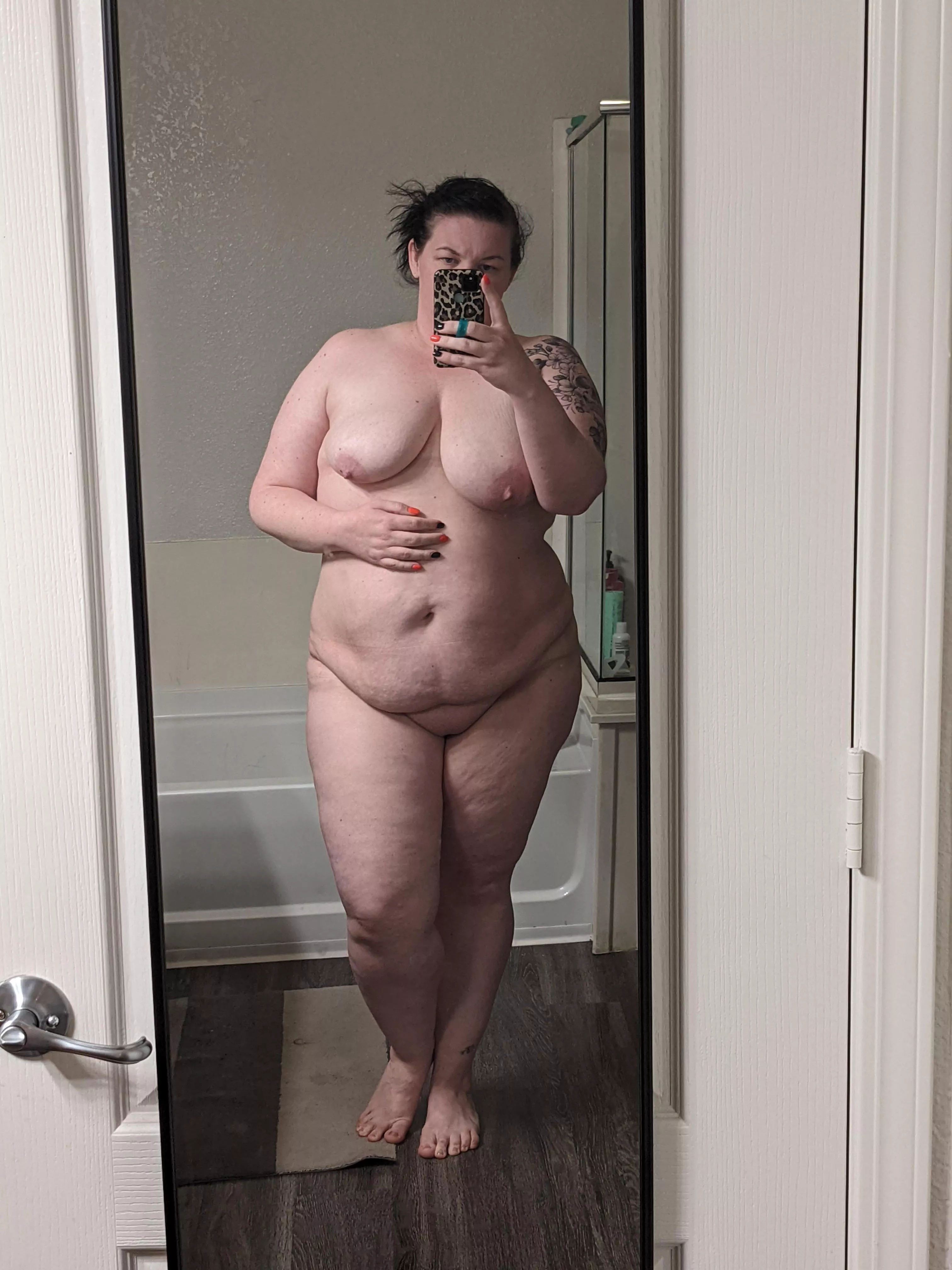 It's too cold today to be naked, will you warm me up??