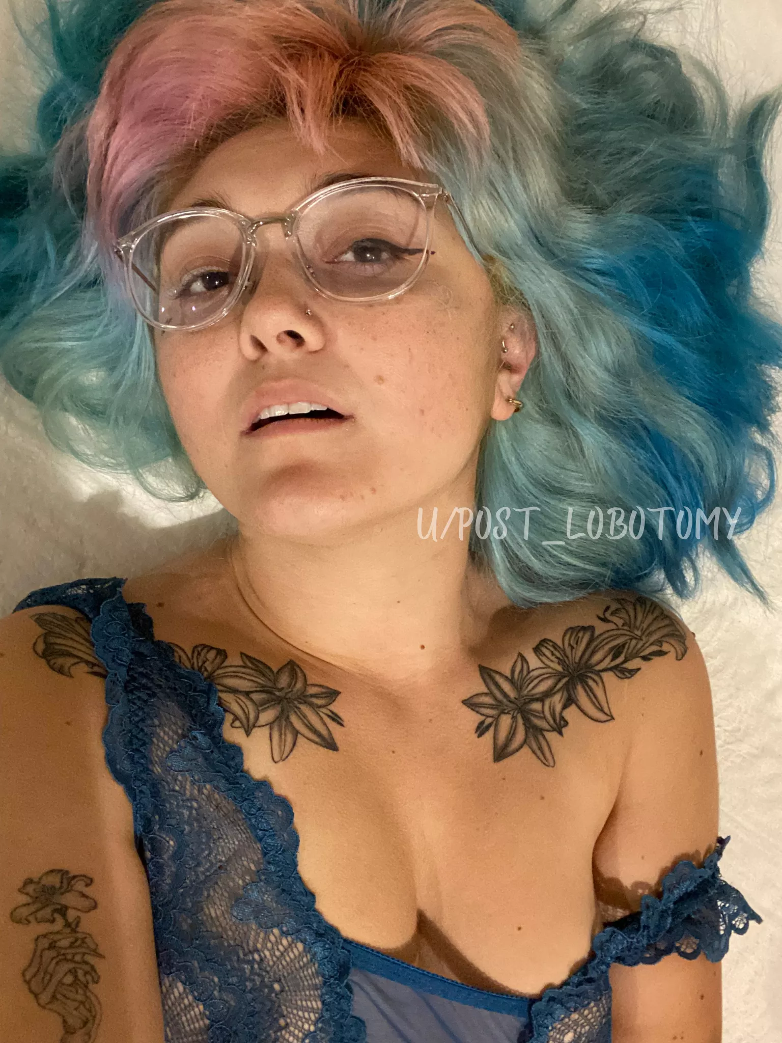 I've had glasses longer than my colored hair.