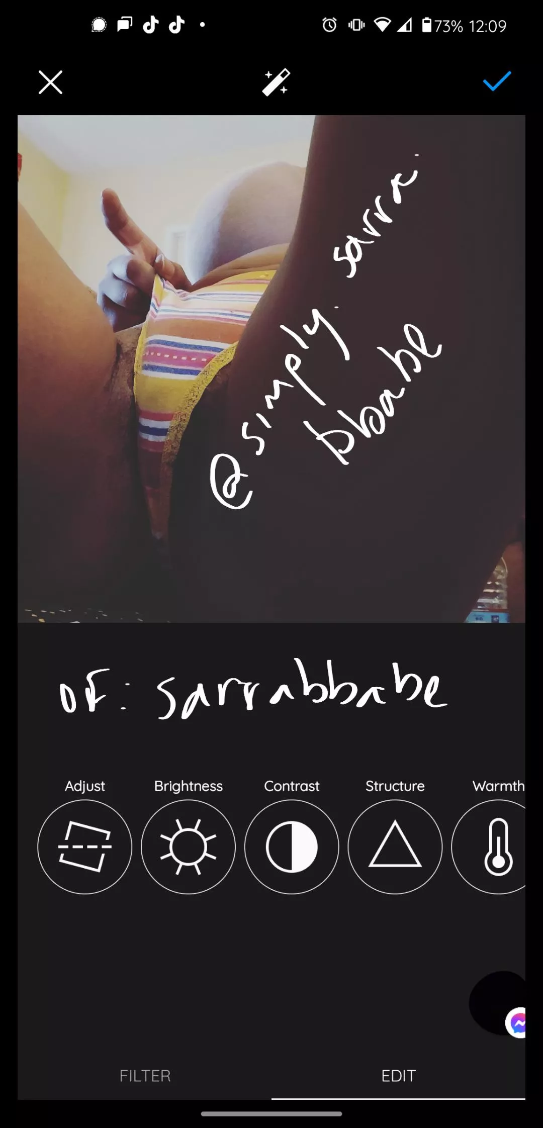 I've missed you... I think she misses you more tho 😏💕