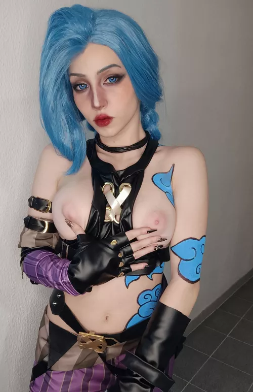 Jinx from League of legends by Mochidolll