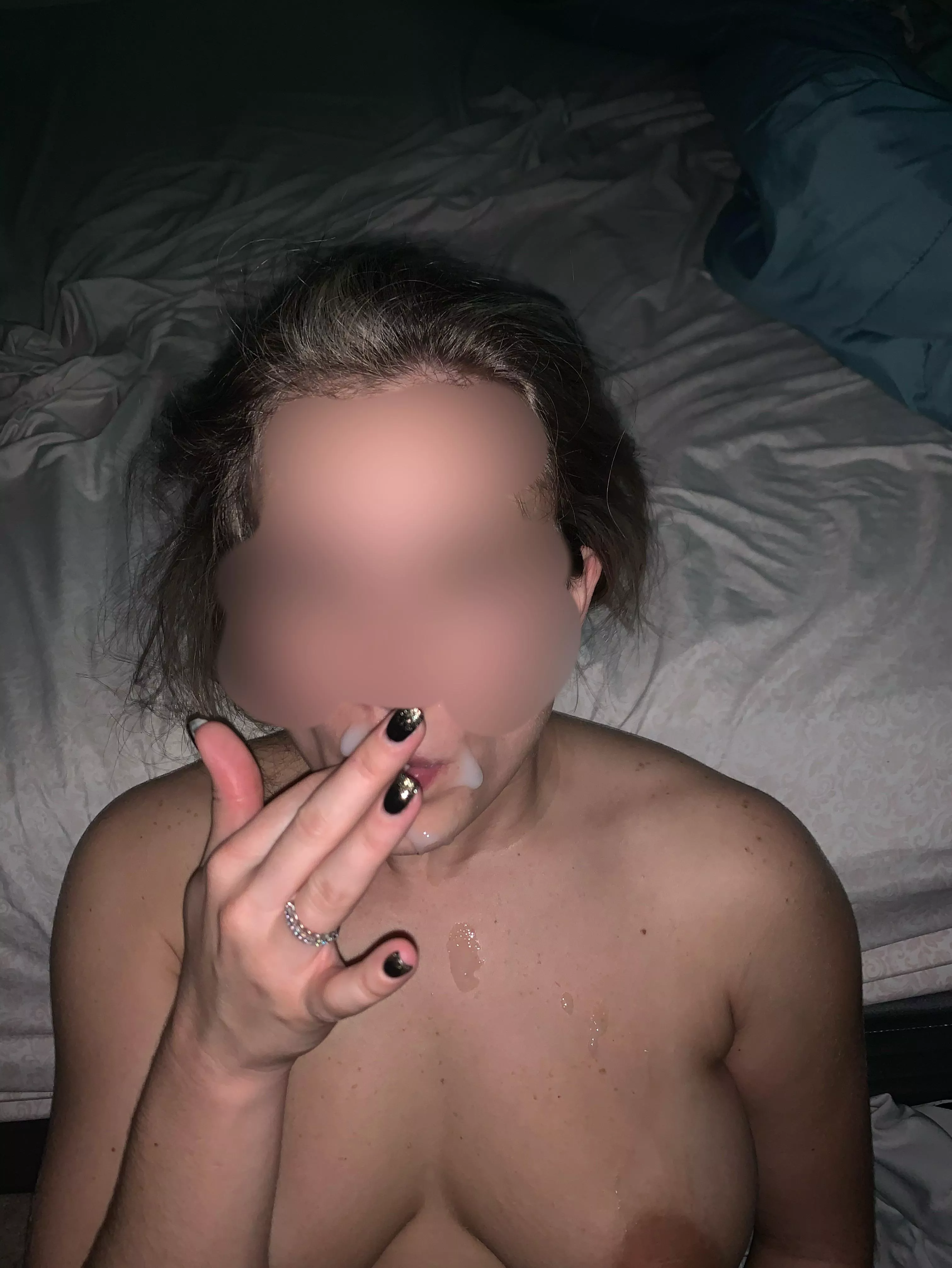 Job finished. Just blur out my face so my husband won’t find out