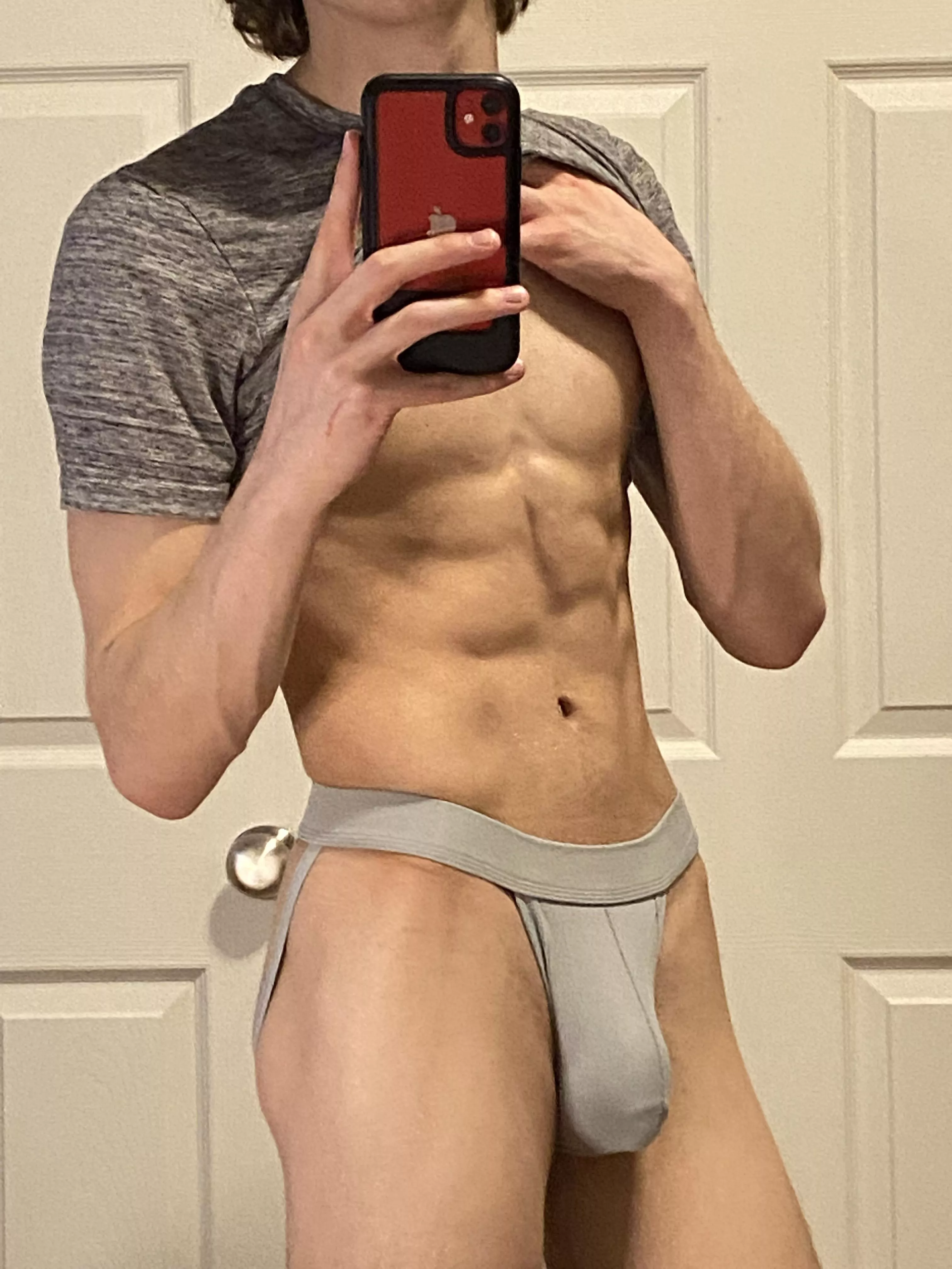 Jock in a jockstrap 😜