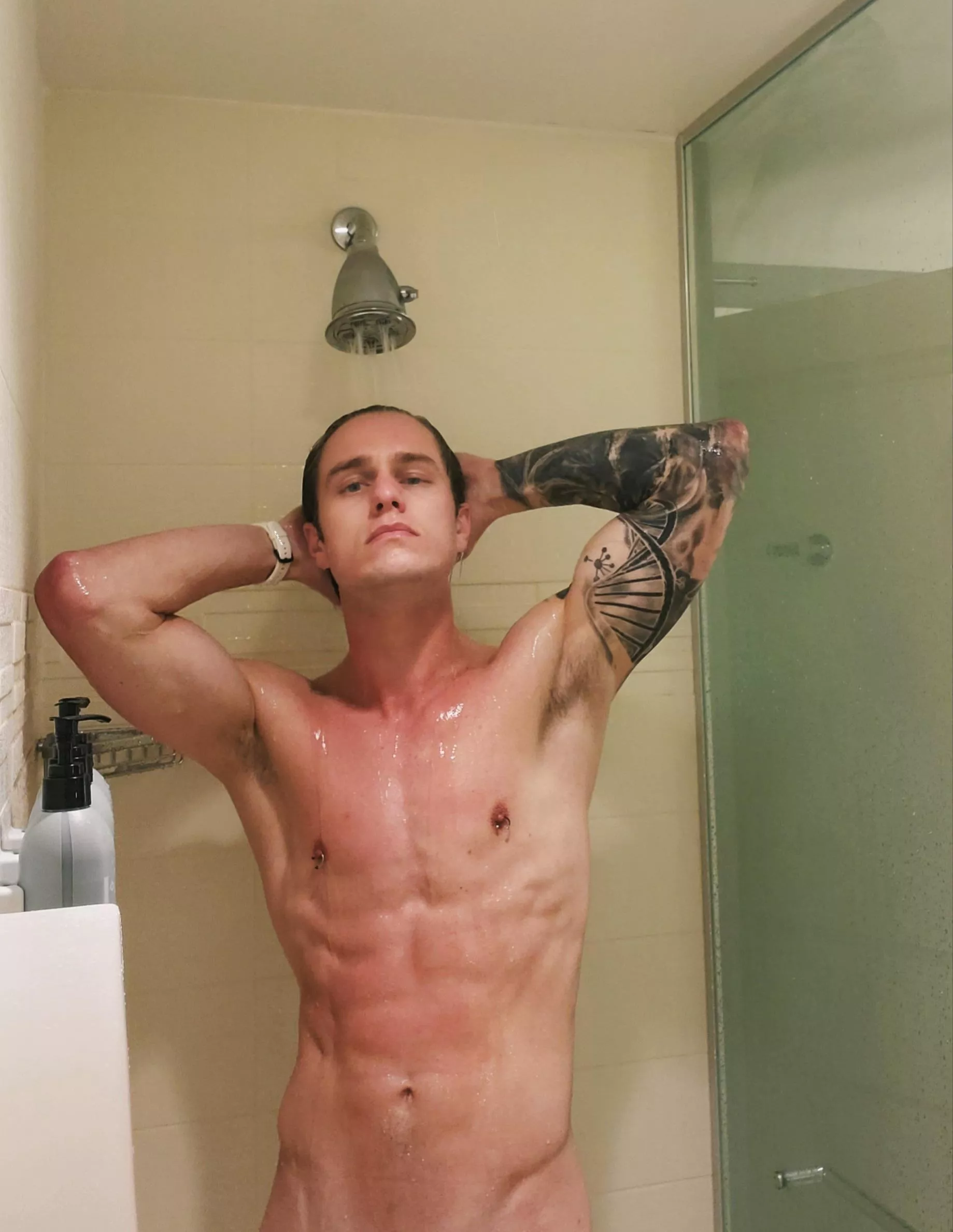 Join me in the shower? Join me in the shower?