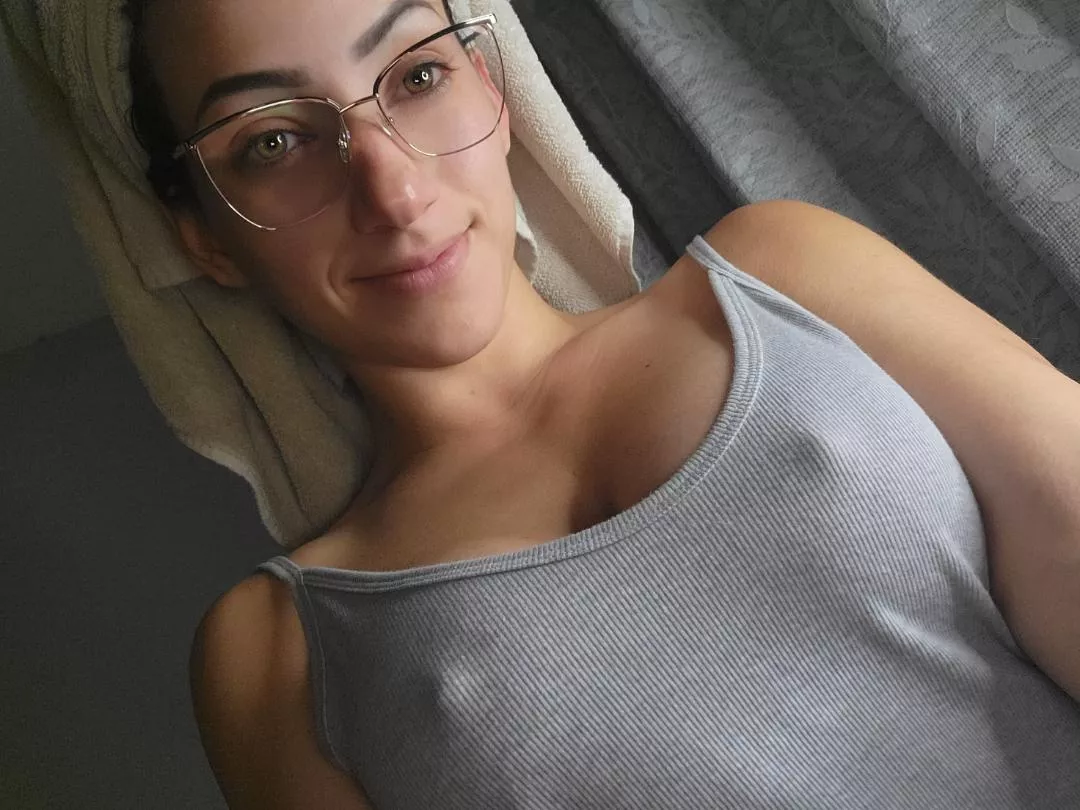 just a mom post shower and my titts are demanding attention