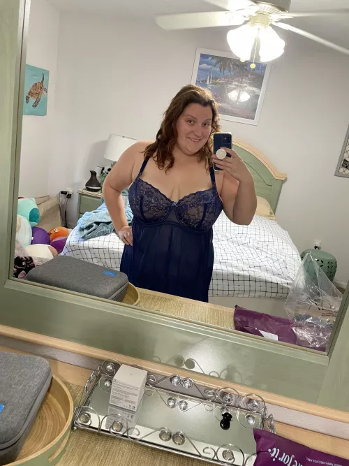 Just bought this lingerie. You likey?