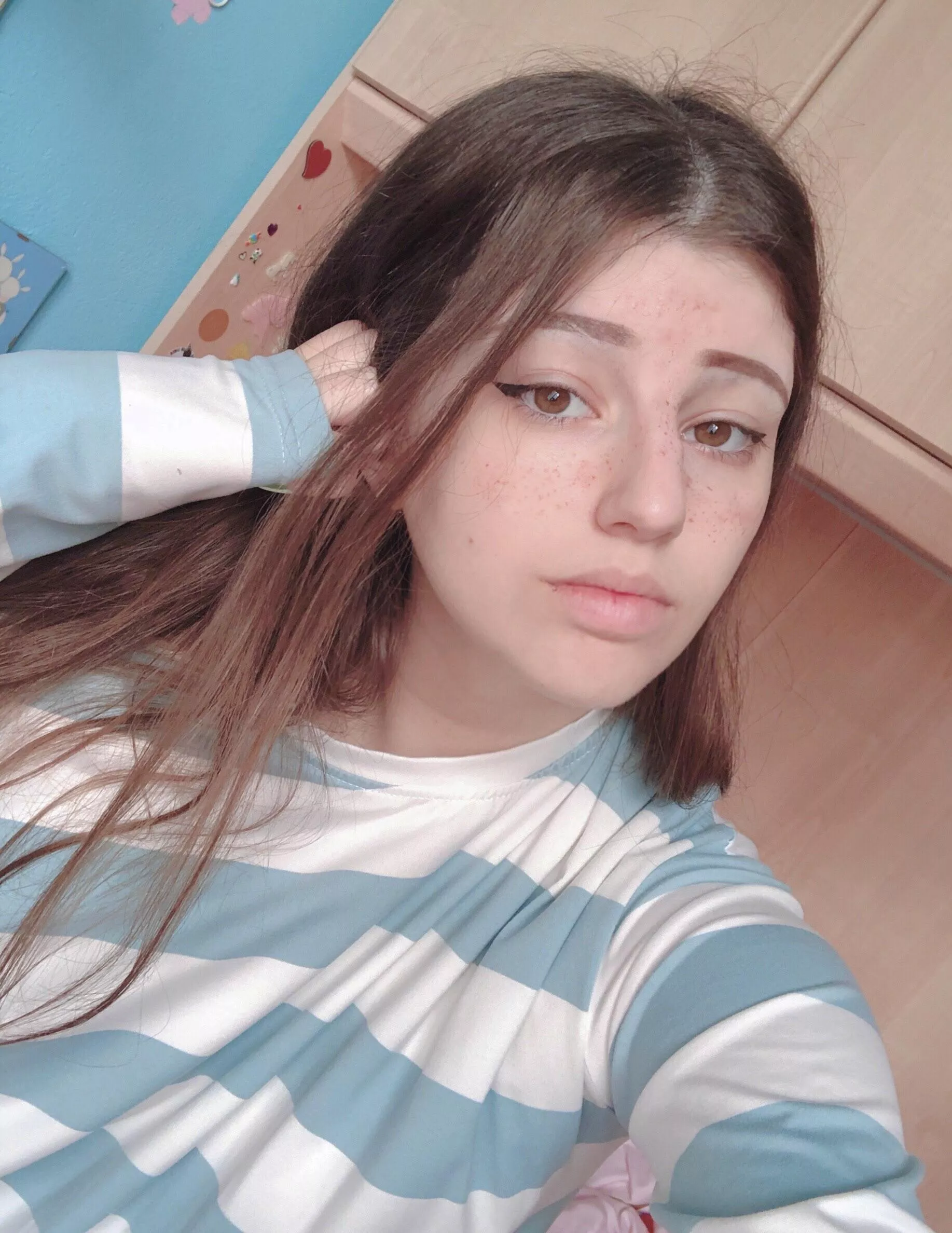 Just chilling in my room🥰