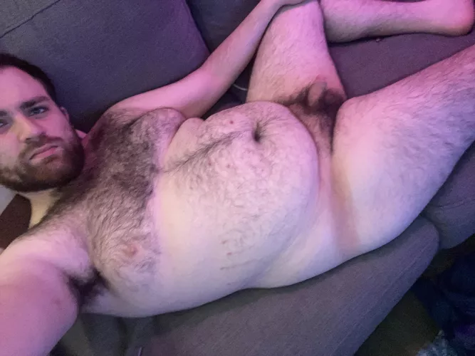 Just chilling naked during the long weekend