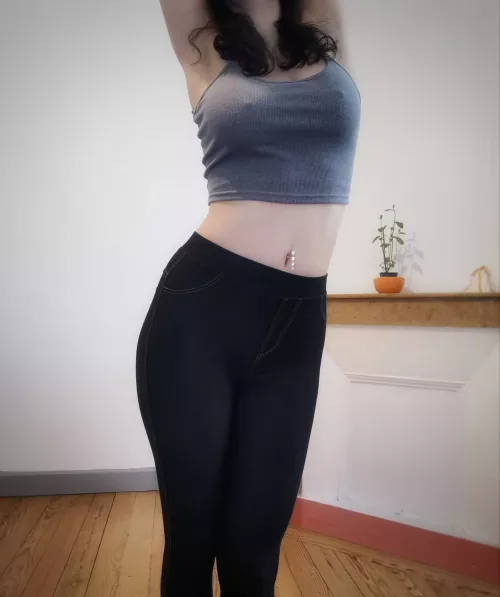 Just doing some morning stretches