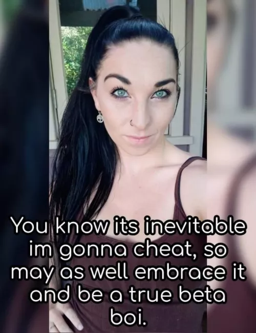 Just embrace your place in life and let it happen 😜😈