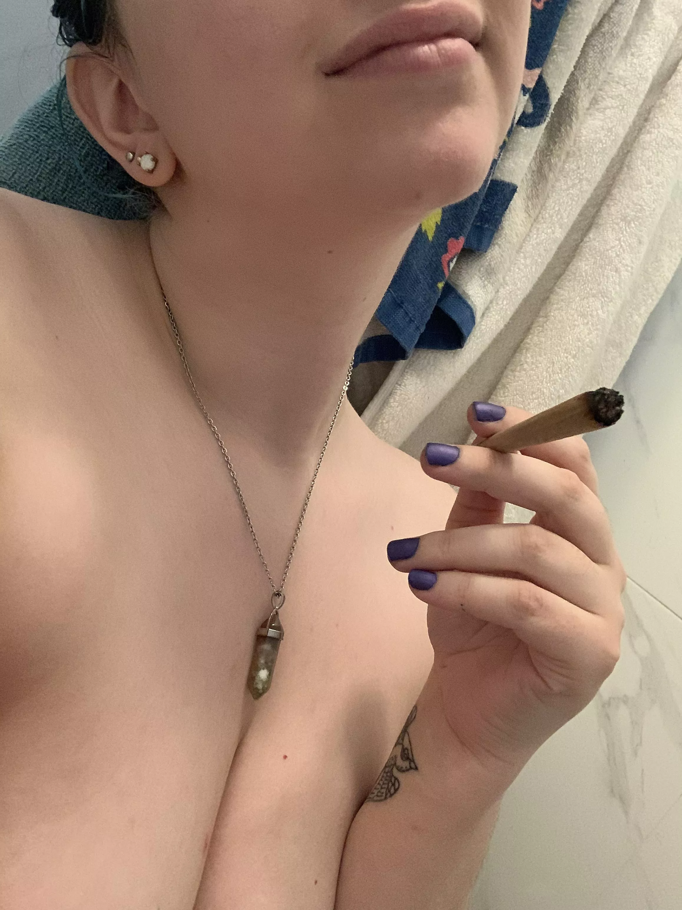 Just enjoying a little late night joint 😜🍃😶‍🌫️ by Cosplaying Cryptid