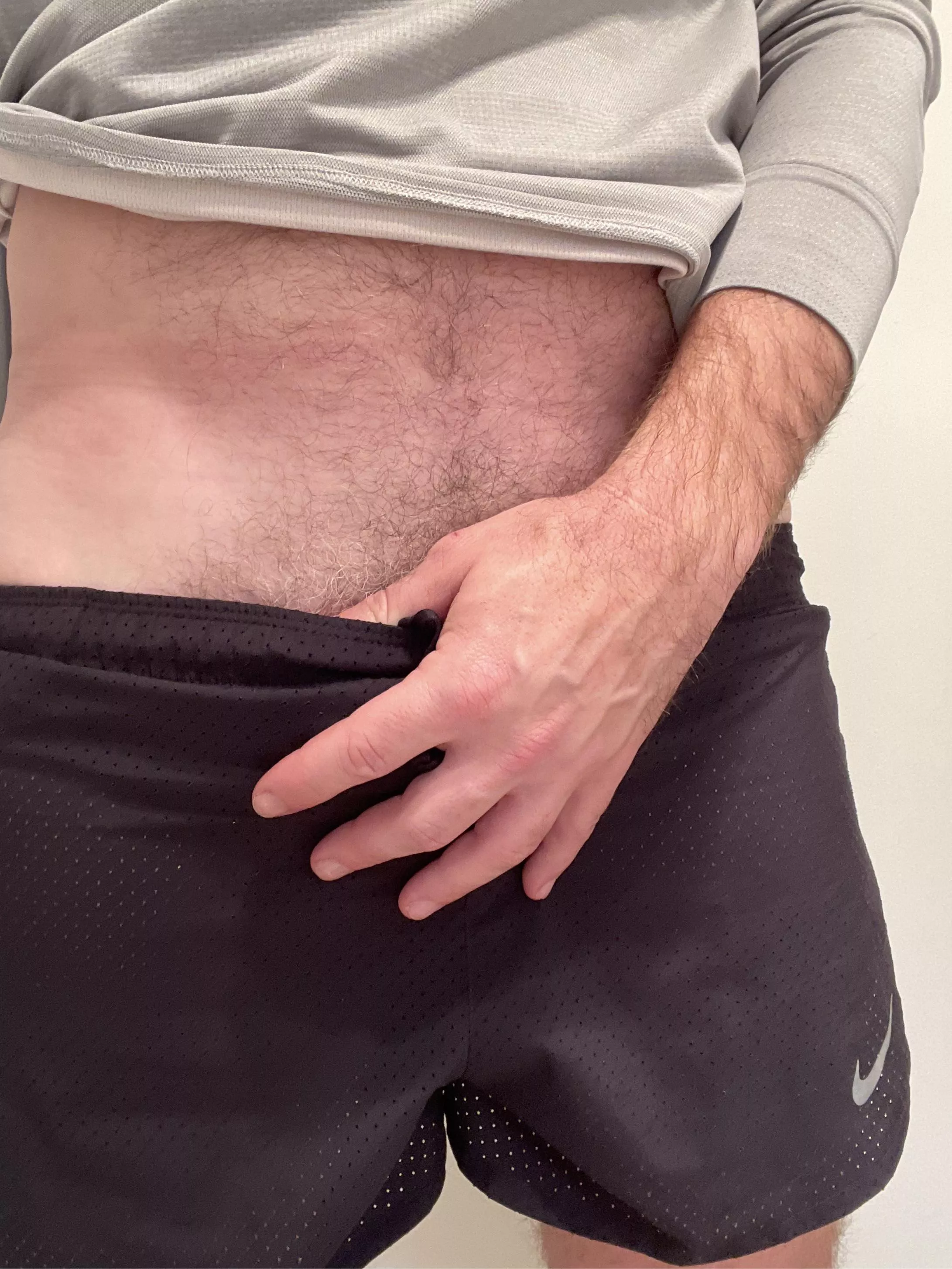 Just in from a run and straight into a meeting. No plans after that (beyond a shower)… [M]