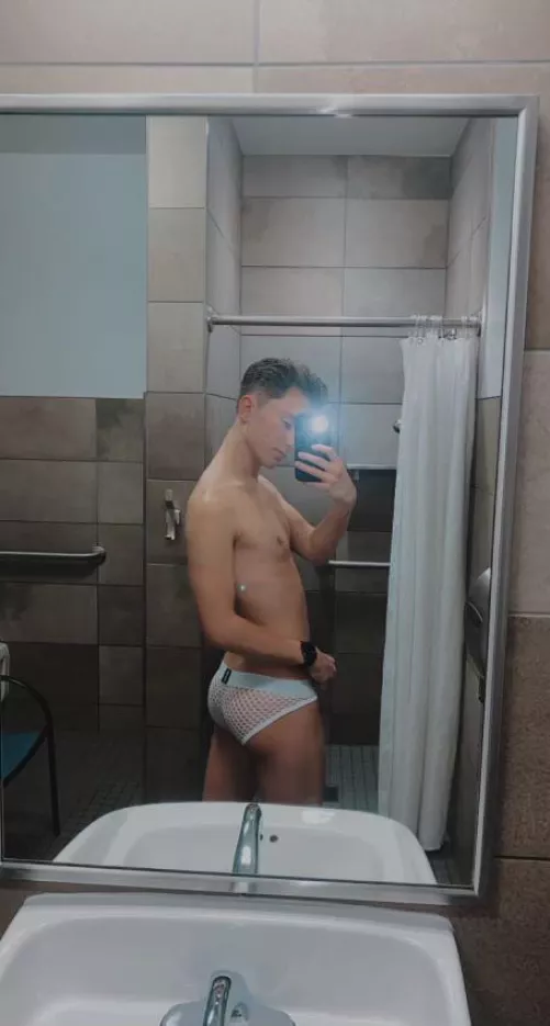 just in the boys locker-room 😈