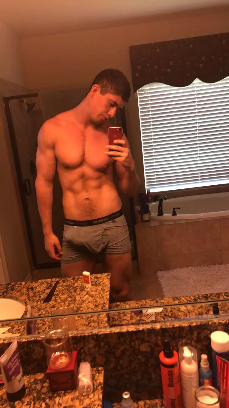 Just need to bust out of these underwear