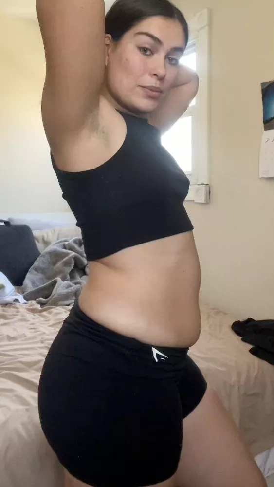 Just not one of those women who find the time to shave daily