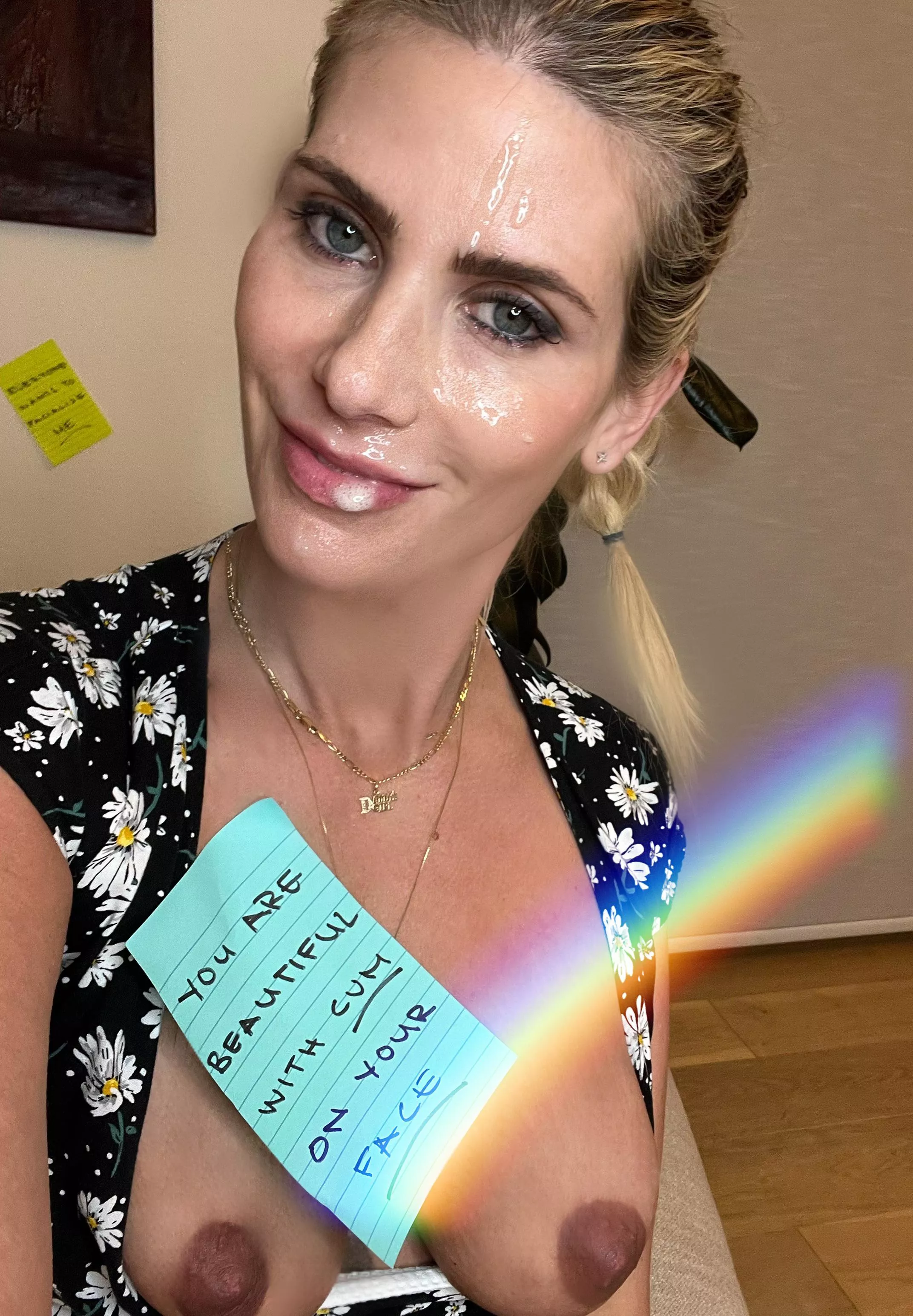 Just practicing my positive affirmations 💦