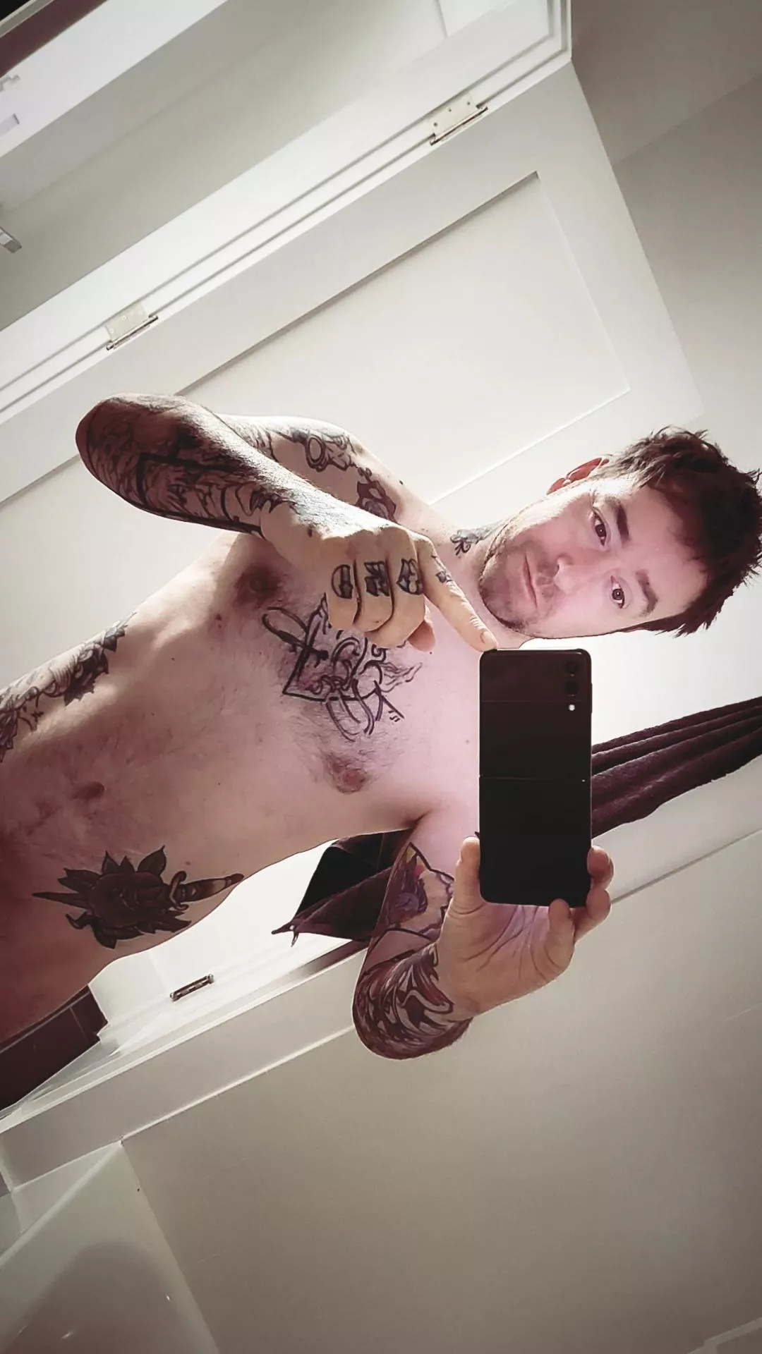 Just woke up, come back to bed?