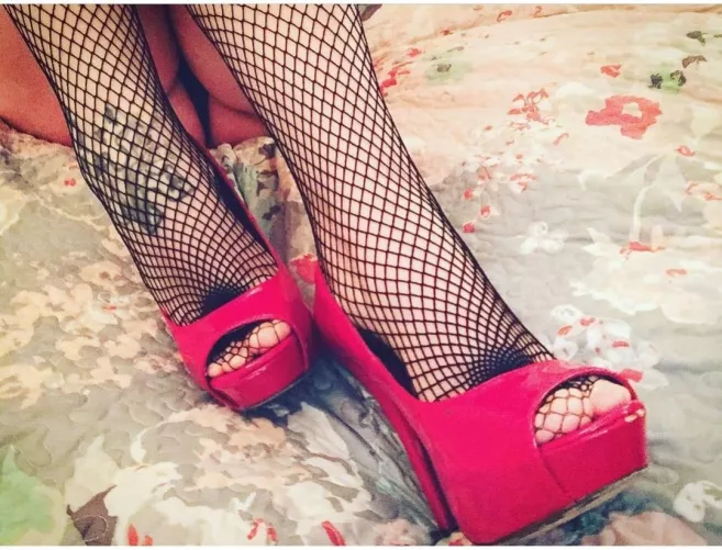 Karla teasing you with just a little arch.