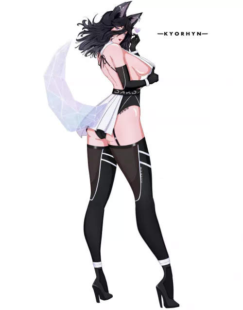 KDA Ahri 2022, enjoy her new out fit