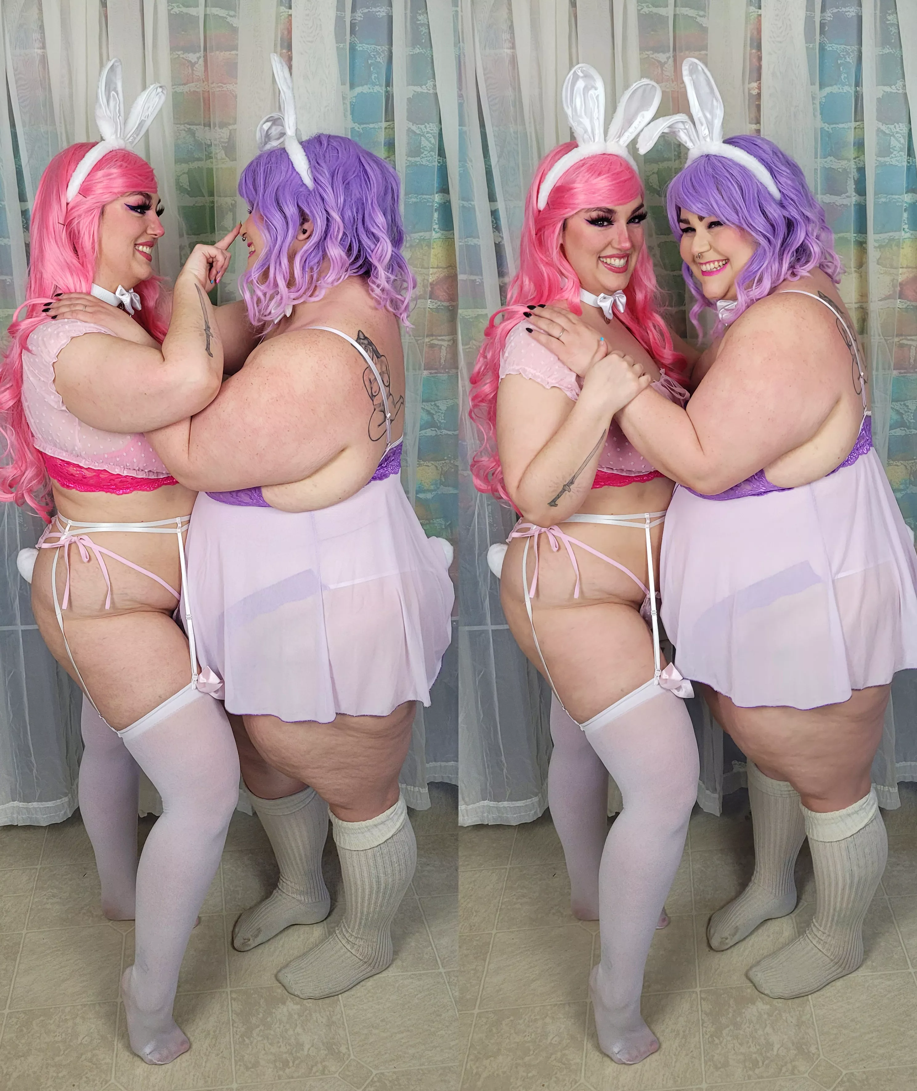 Knee high or thigh high? nudes by breezeeweezee-xx