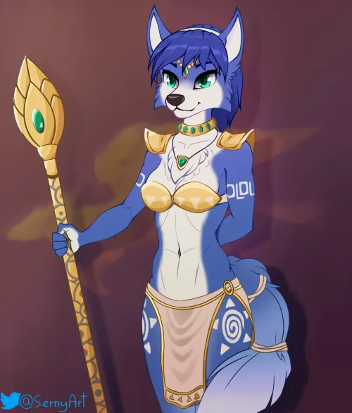 Krystal fanart by me :D